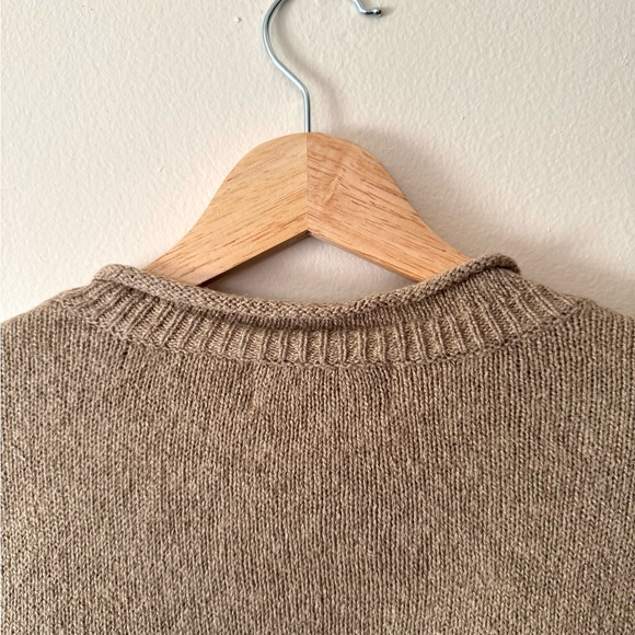 Vintage Alfred Dunner Cottage Core Knit Crewneck Sweater, Stitched Foliage - Picture 7 of 7